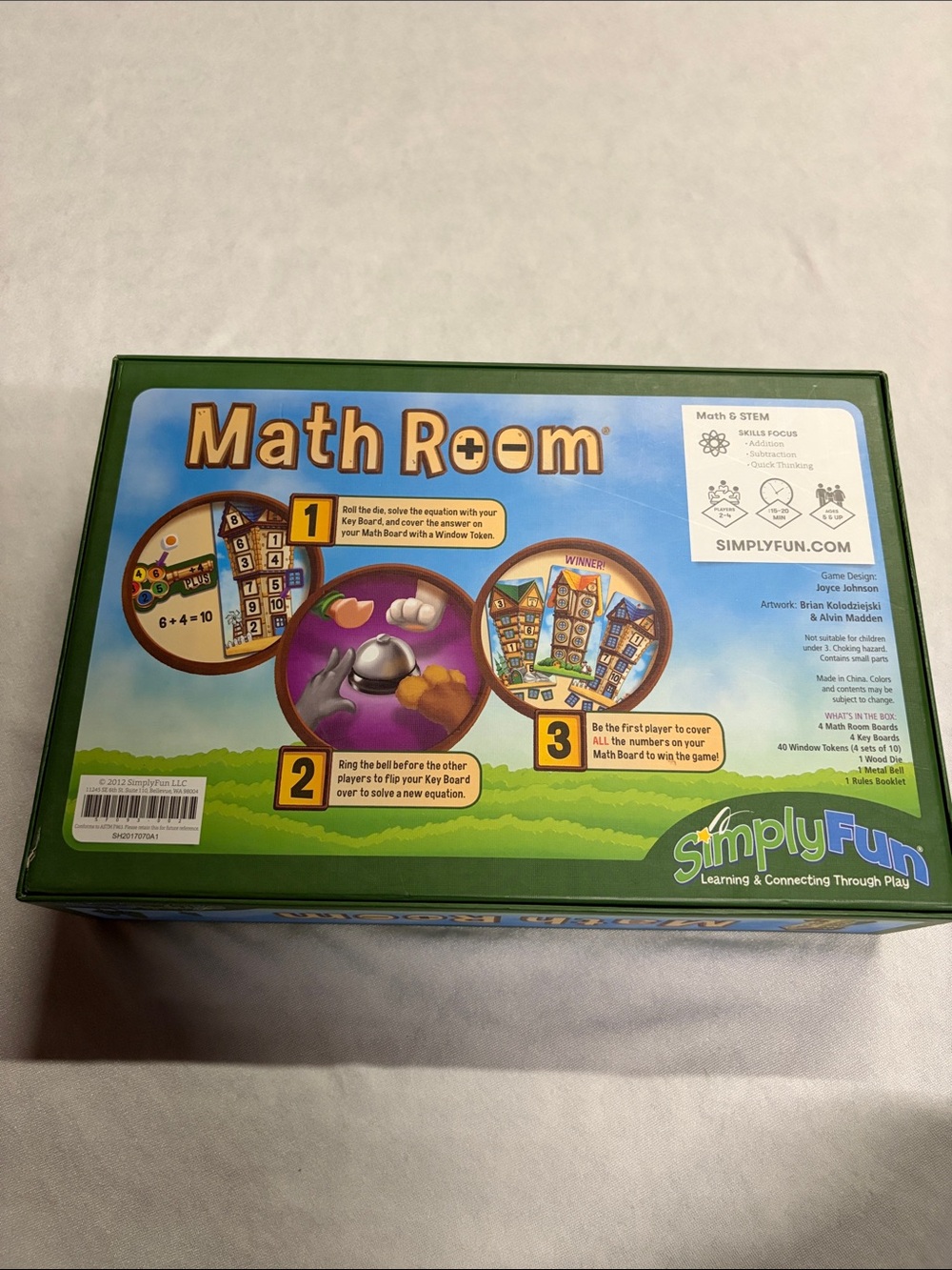 Kids Math Room Board Game - Picture 8 of 12